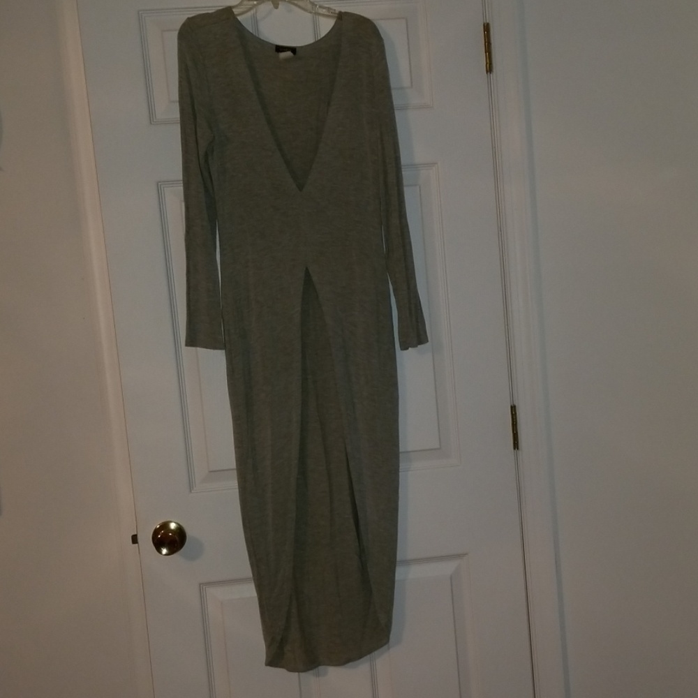 Cut out long sweater shirt